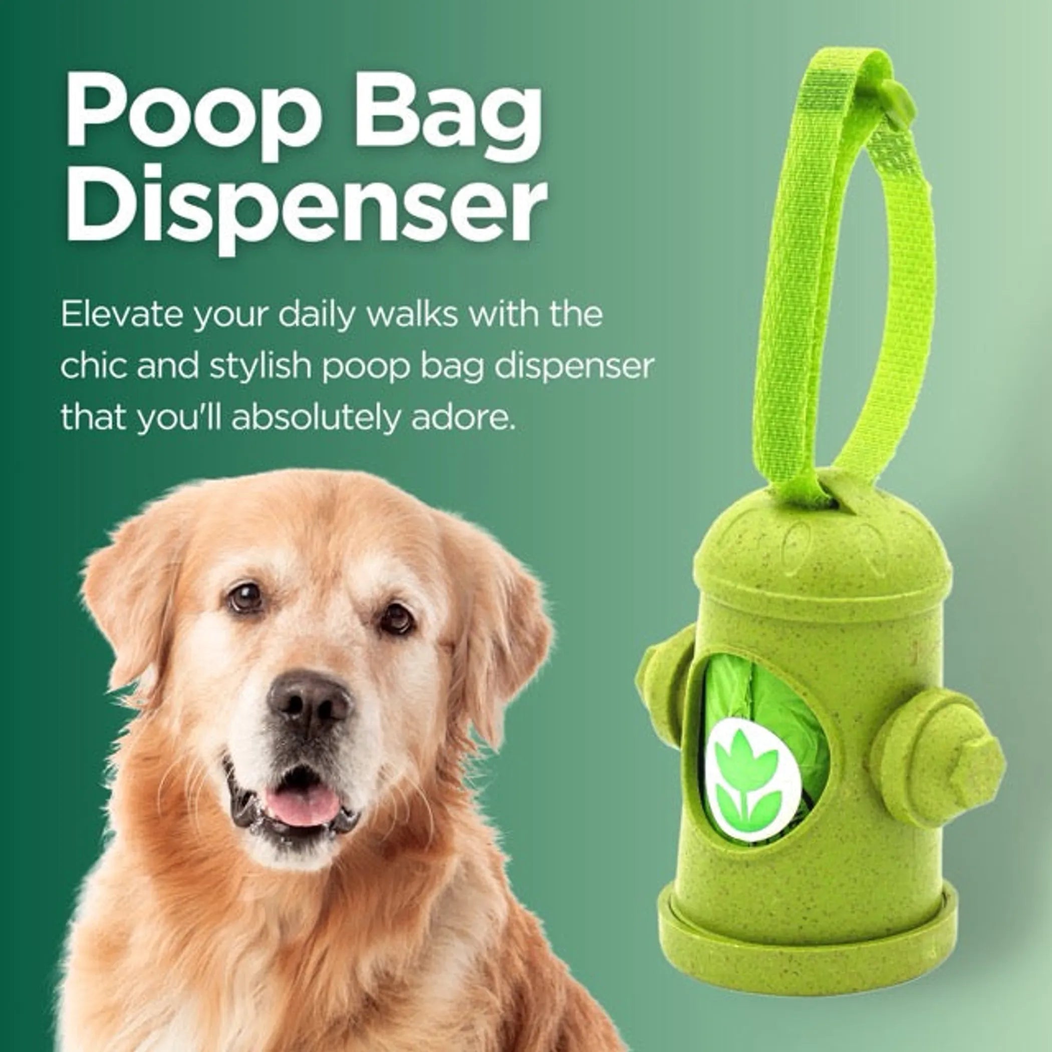 The Original Poop Bags Hydrant Dispenser